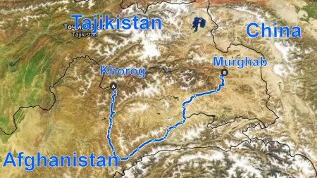 Tajikistan 2 route voor Website