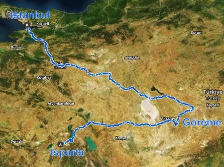 Turkije 2 route website